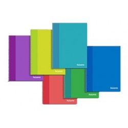 CUAD. 16/21 HUSARES  X80 HOJAS CUADRICULADO ESPIRAL TAPA FLEXIBLE