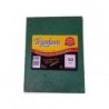 CUADERNO FORRADO x50H. 16x21 TRIUNFANTE CUADRICULADO VERDE