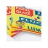 PAPEL GLACE FLUO X 5 UNIDADES