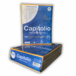 REP N°3 CAPITOLIO/HUSARES _X480H FAMILIAR CUADRICULADO 90 GRS,