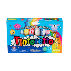 TEMPERA POMO 8GRS. x 10 SURTIDAS