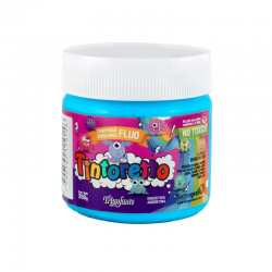 TEMPERA POTE.250GR FLUO AZUL CIELO