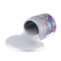 TEMPERA POTE.250GR METALIZADO PLATEADO