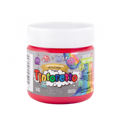 TEMPERA POTE.250GR METALIZADO ROJO FUEGO