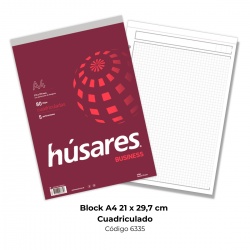 BLOCK A4  CUADR X80HJS HUSARES