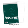 BLOCK A4  LISO X 80HJS HUSARES