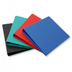 CARPETA CARTON PLASTIFICADO ESCOLAR N°3 - 3 ANILLOS x 40MM.