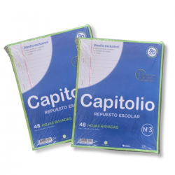 . REP N°3 CAPITOLIO/HUSARES X48H RAYADO 90G
