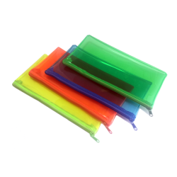 CARTUCHERA ESCOLAR PVC C/CIERRE