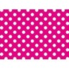 PAPEL PLASTIFICADO LUNARES FUCSIA X 1 UNIDAD