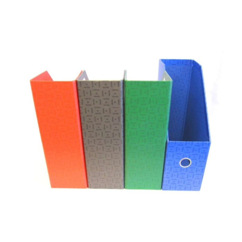 REVISTERO CARTON PLASTIF. TURQUESA