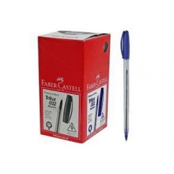 BOLIGRAFO FABER TRILUX COLOURS AZUL