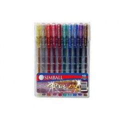 BOLIGRAFO GLITTER *10