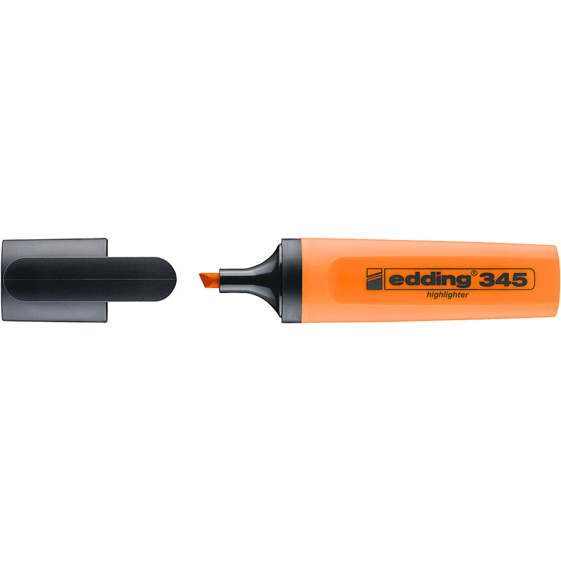 RESALTADOR  EDDING 345 NARANJA